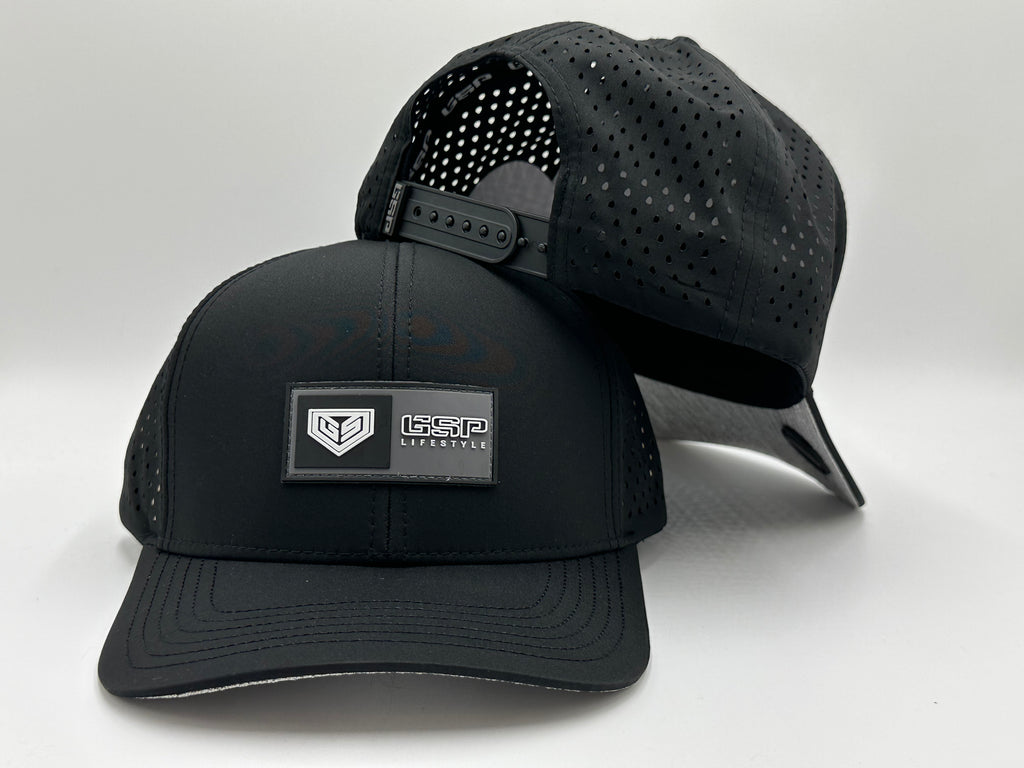 GSP Icon Classic Snapback Hat - Black Batters Box