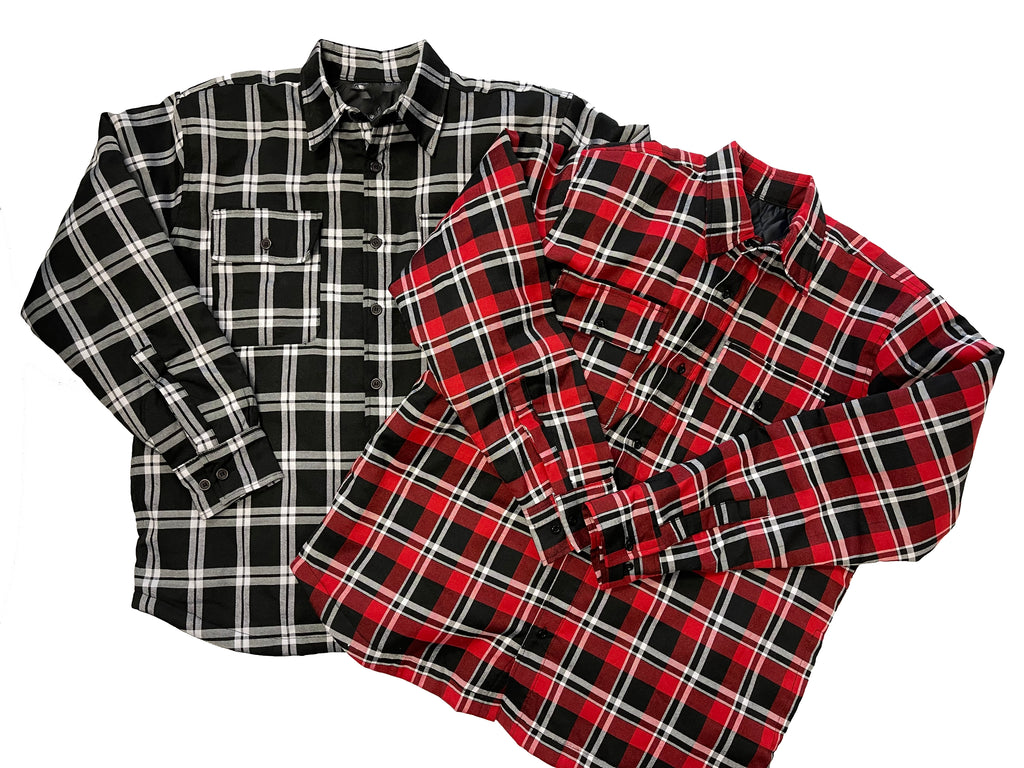 Flannel Quilt Lined Jacket