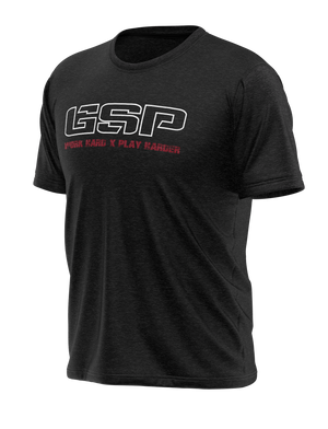 GSP Work Hard Play Harder Tee - GSP