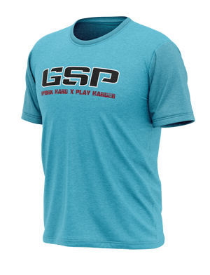 GSP Work Hard Play Harder Tee - GSP