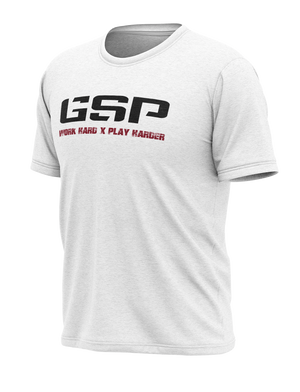 GSP Work Hard Play Harder Tee - GSP