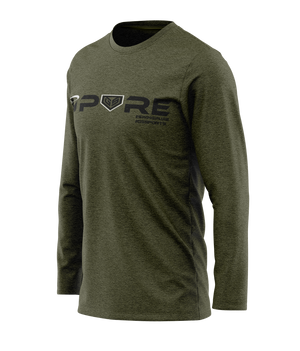 Pure GS Sports #hashtag Long Sleeve Tee