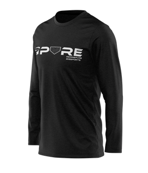 Pure GS Sports #hashtag Long Sleeve Tee